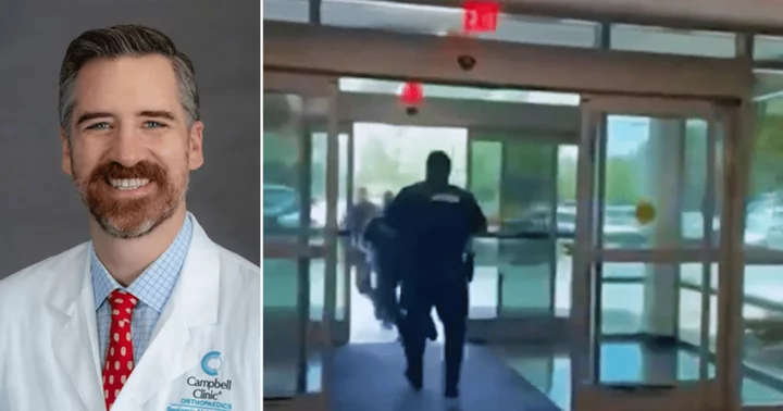 How was Dr Benjamin Mauck's killer caught? Video shows police response after Collierville clinic shooting