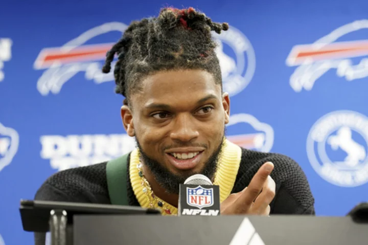 Safety Damar Hamlin makes Bills' 53-player roster 8 months after near-death experience