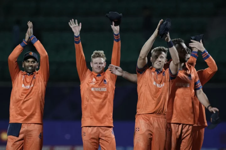 Netherlands shocks South Africa with upset win at Cricket World Cup