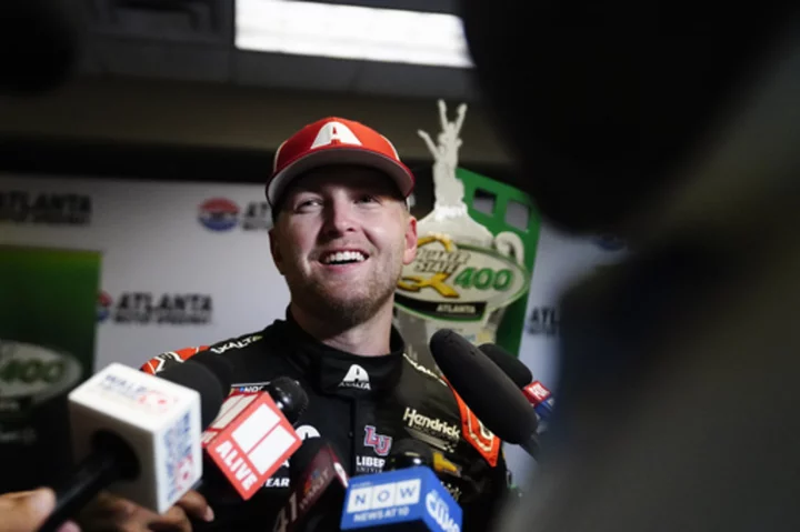 Byron emerging as NASCAR's next star after moving to points lead with 4th win of 2023