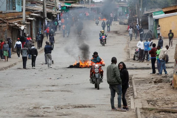 Kenyan protesters hurl rocks at police as three-day tax protests begin