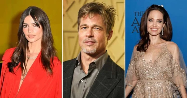 Insiders hit back at rumors Angelina Jolie was responsible for Emily Ratajkowski's split with Brad Pitt