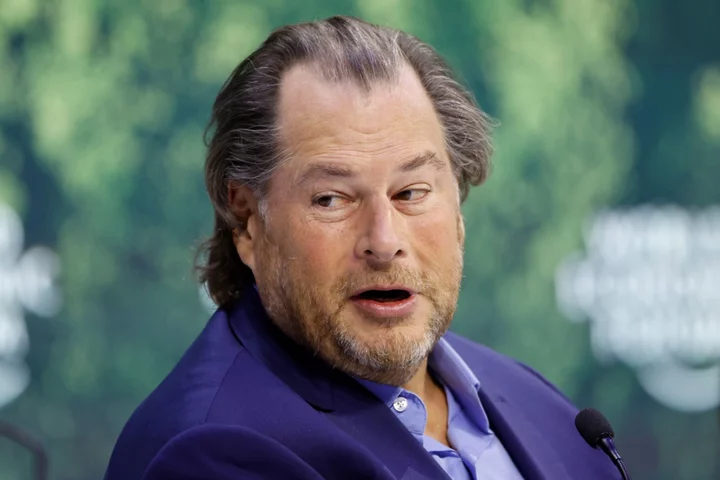 Salesforce’s Marc Benioff Sees Jump in Investor Support After 61% Rally