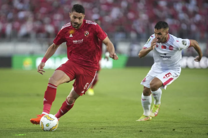 Egypt's Al Ahly wins 11th African club title with late goal to deny defending champion Wydad