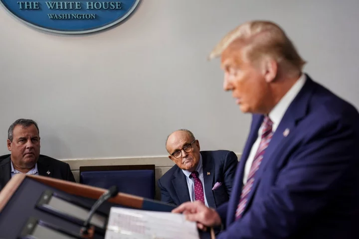 Trump news – live: Trump fumes over Durham report findings as lawsuit claims Giuliani offered pardons for $2m