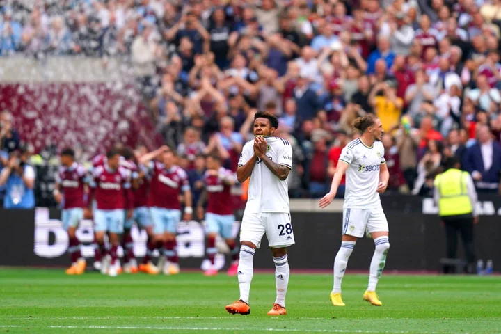 Leeds pushed to brink of relegation after West Ham fight back for victory