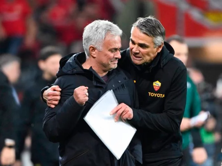 José Mourinho left in tears as Roma reaches Europa League final, giving him a chance to continue his perfect record