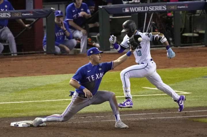 For Rangers first baseman Nathaniel Lowe, it pays to let the pitcher cover the bag — literally