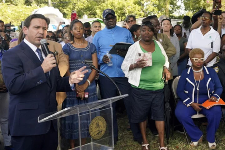 Florida Gov. Ron DeSantis faces Black leaders' anger after racist killings in Jacksonville