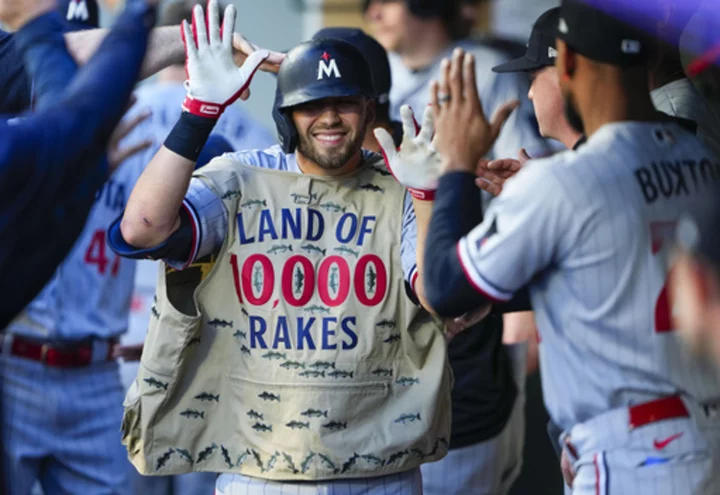 Alex Kirilloff has his third consecutive multihit game as Twins beat Mariners 10-3