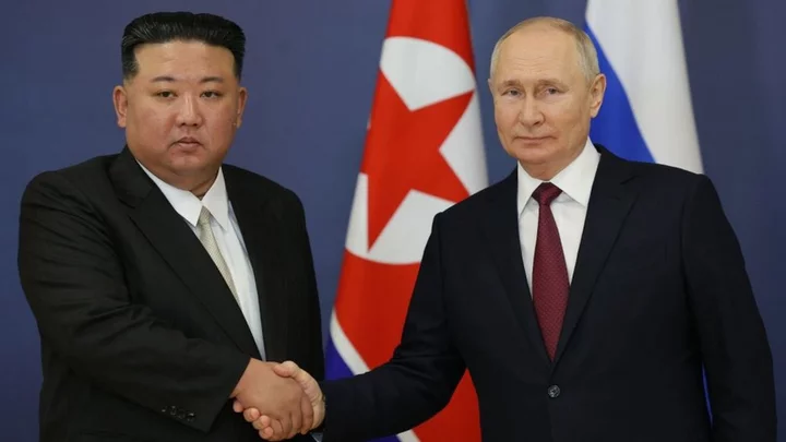 Vladimir Putin signals help for Kim Jong Un but quiet on weapons