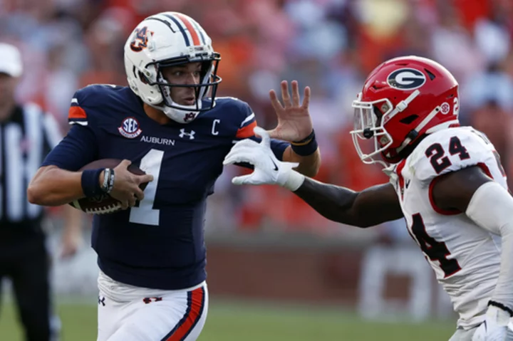 No. 22 LSU hosts Auburn as SEC West race takes shape