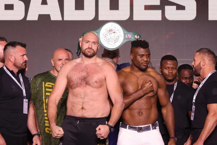 Tyson Fury: Francis Ngannou fight is like ‘table-tennis champion’ playing Novak Djokovic at Wimbledon