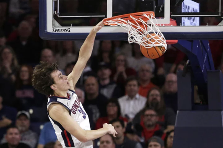 Graham Ike scores 25 points as No. 11 Gonzaga routs NAIA school Eastern Oregon 123-57