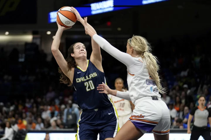 Sabally's double-double leads Wings over Mercury in Griner's return to Texas