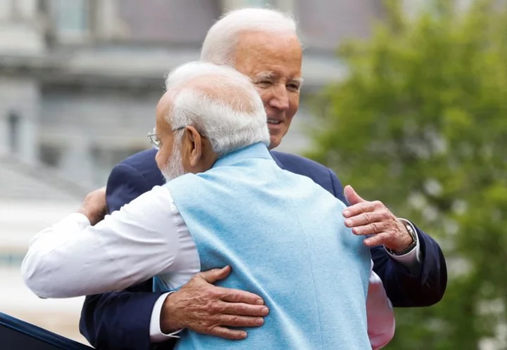 Modi denies discrimination in India at Biden press conference