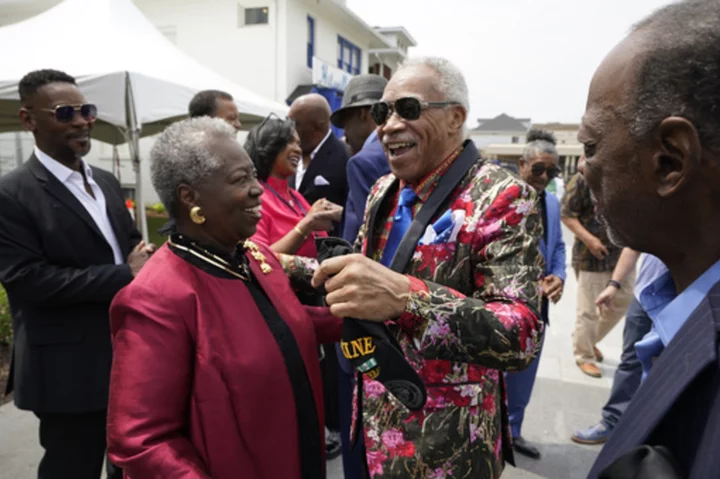 Famed R&B group The Spinners donate performance outfits to Motown Museum in Detroit