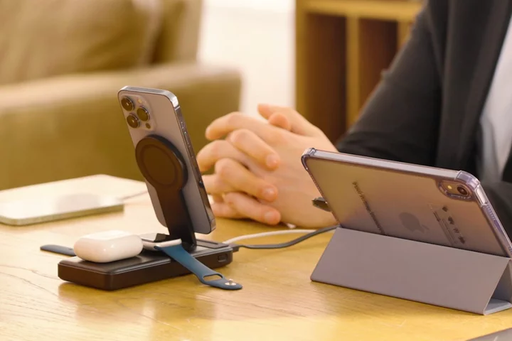 Get this 5-in-1 portable Apple charging station for just $55