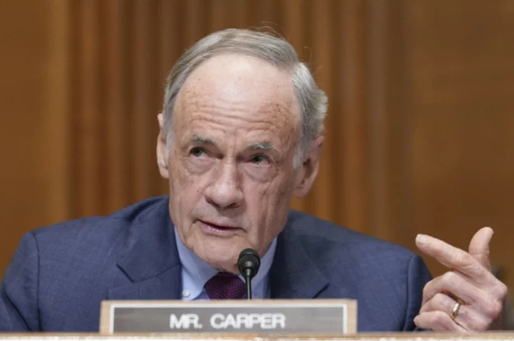 Democratic Sen. Tom Carper of Delaware won't seek reelection, opening up seat in liberal state