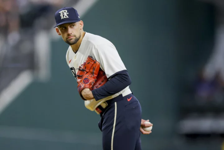 Eovaldi becomes the AL's 2nd 10-game winner as the West-leading Rangers beat Houston 5-2