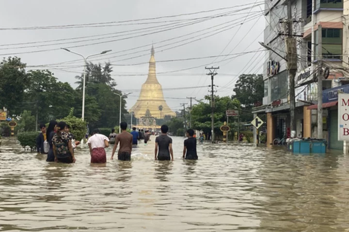 Heavy flooding in southern Myanmar displaces more than 14,000 people