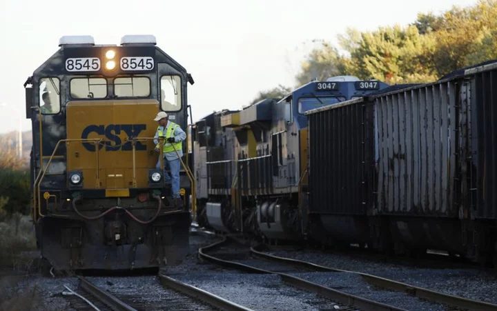 CSX misses quarterly revenue estimates on waning volumes