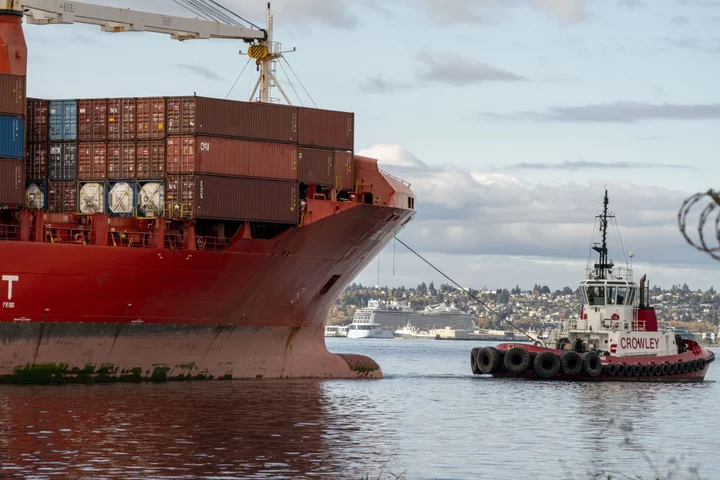 Port of Seattle’s Cargo Operations Shut by Work Action