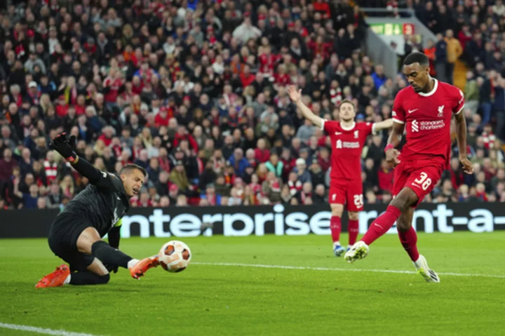 Liverpool, West Ham remain perfect in Europa League, newcomer Brighton picks up first point