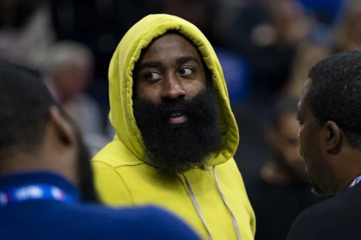 76ers trade disgruntled guard James Harden to Clippers, AP source says