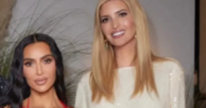 Disgusted fans call Kim Kardashian 'hypocrite' after spotting Ivanka Trump at her 43rd birthday bash