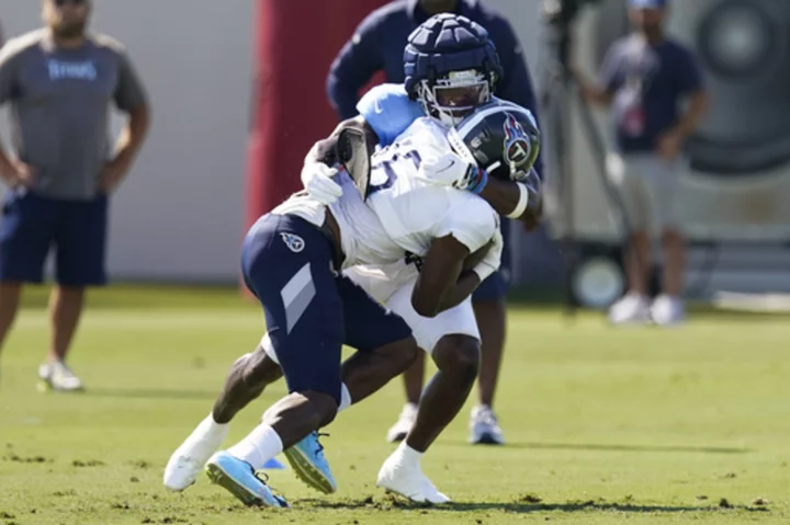 The Tennessee Titans are relieved that wide receiver Treylon Burks' knee injury isn't serious