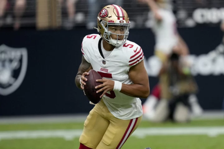 Trey Lance fights for backup spot on 49ers after being future franchise QB