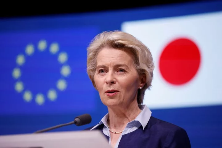 EU's von der Leyen praises 'amazing' pace of Ukrainian reforms