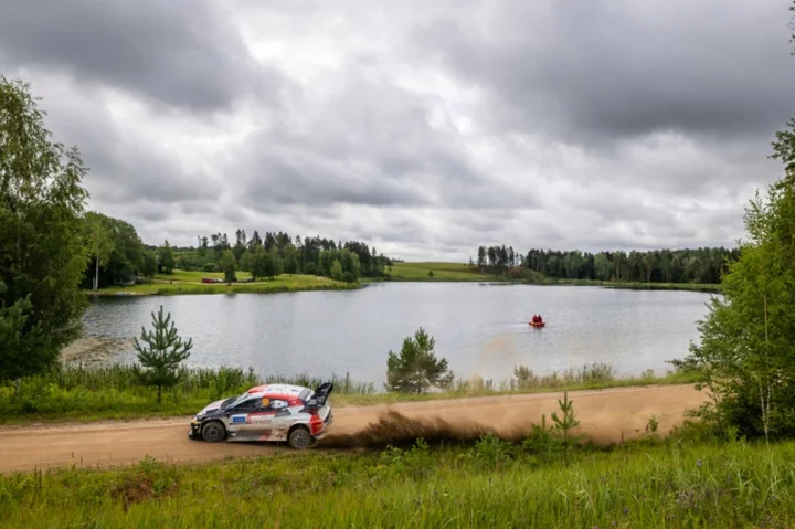 Rally champion Rovanpera cruises in Estonia to extend title lead