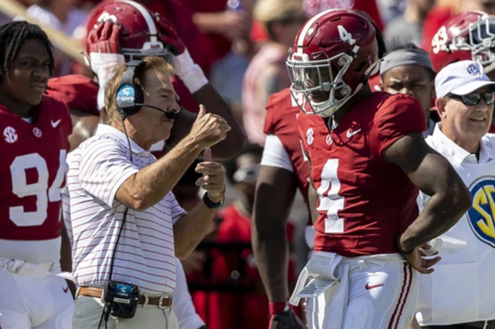 No. 12 Alabama seeks 2-0 SEC start at last-place Mississippi State, which wants first league victory