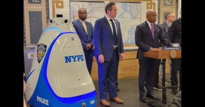 Who owns Knightscope? NYPD rents security robot for '$9 per hour' to patrol Times Square subway station