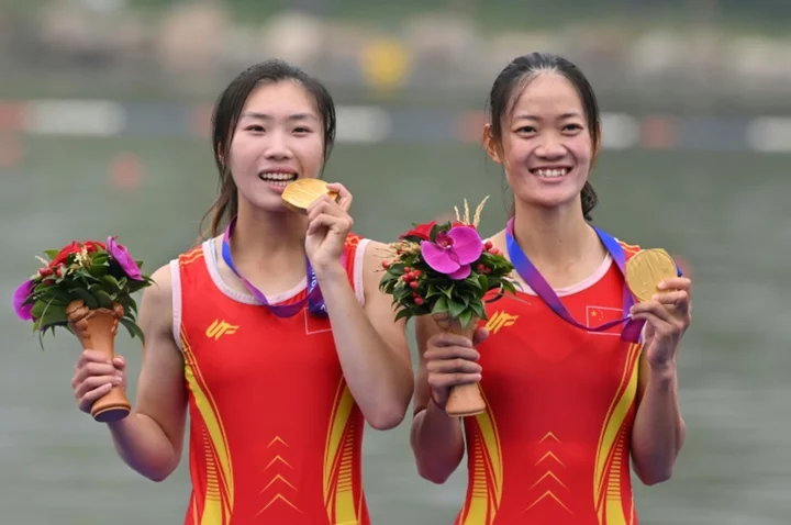 China off to golden start on first day of Asian Games