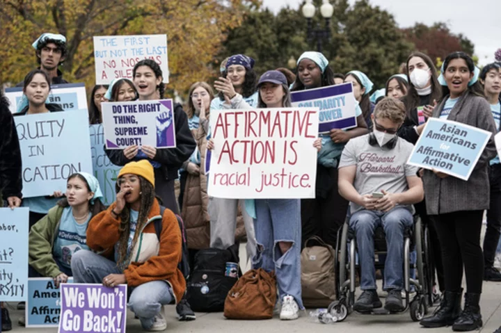 Most in US say don't ban race in college admissions but its role should be small: AP-NORC poll