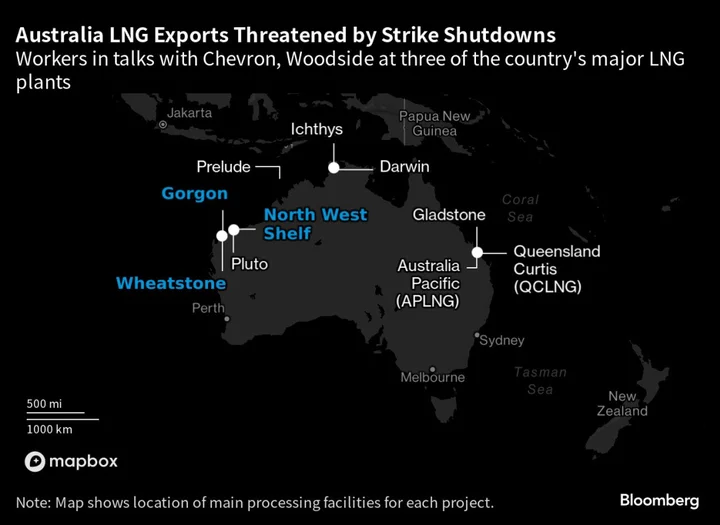 LNG Strike Risks Drag On in Australia as New Talks Eyed