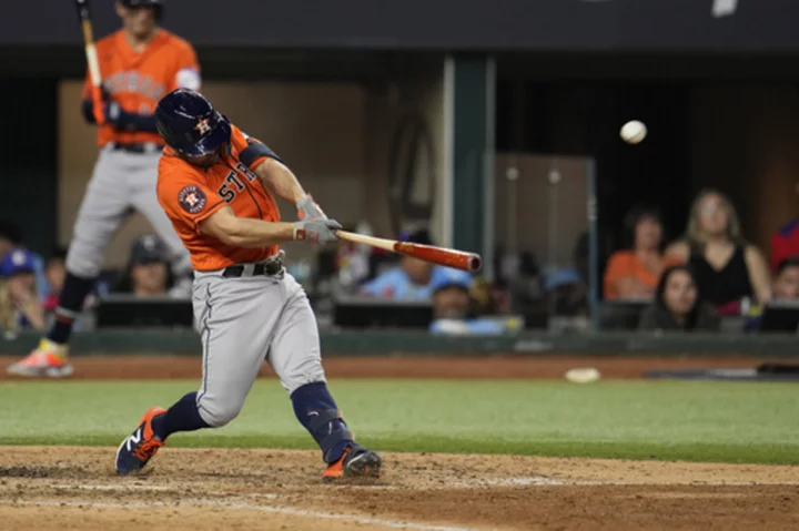 Altuve's clutch HR gives Astros 3-2 lead in testy ALCS; Diamondbacks also rally late to even NLCS