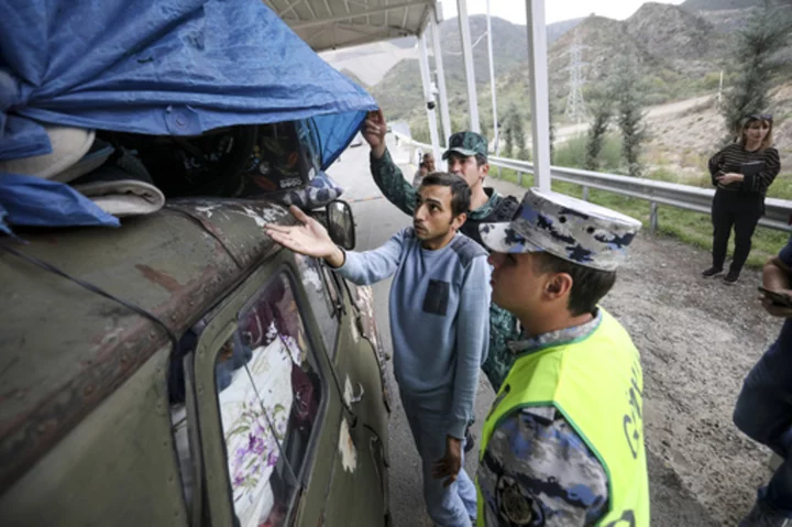 Armenian exodus from Nagorno-Karabakh ebbs as Azerbaijan moves to reaffirm control