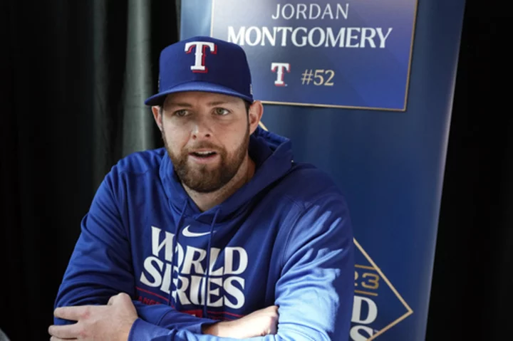 Rangers lefty Jordan Montgomery is set for World Series debut in Game 2 against the D-backs