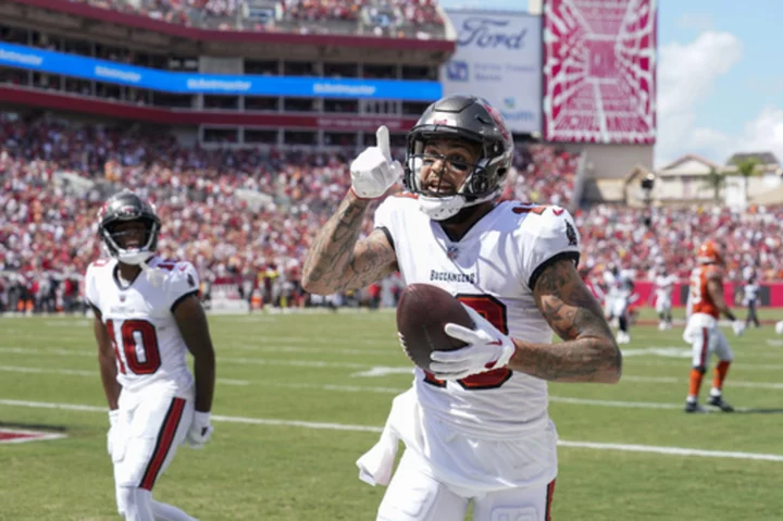 Buccaneers' Mike Evans on path that follows some of the NFL's all-time great receivers