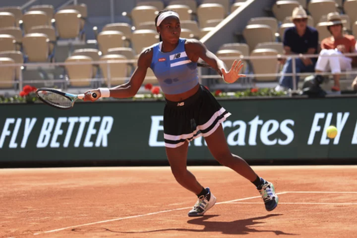 Coco Gauff reaches the French Open quarterfinals for the third consecutive year