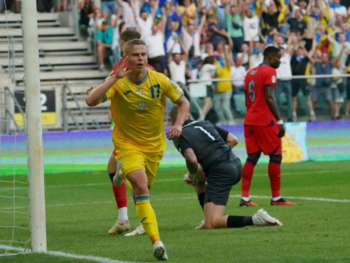 Walker's first England goal rescues Ukraine draw in Euro qualifier