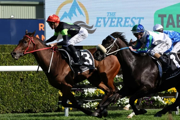 Think About It wins world's richest turf race, The Everest