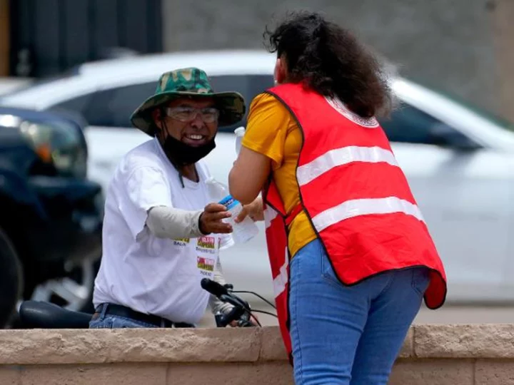 Parts of Arizona have seen 110-degree temperatures every day this month. And it's about to get hotter