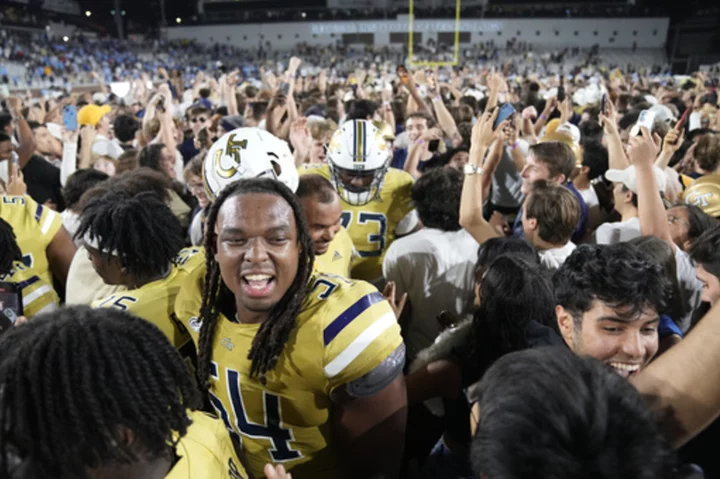 No. 17 North Carolina loses again, falls to Georgia Tech in 46-42 shootout