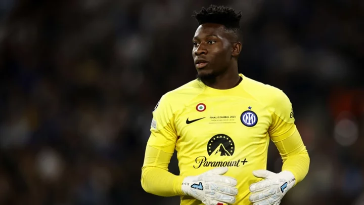 Andre Onana admits uncertainty over Inter future