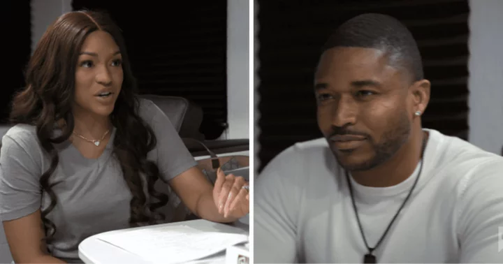 Who is Drew Sidora kissing on 'The Pass'? Ralph Pittman jealous of 'RHOA' star's steamy scene wtih 'female' co-star on set of Todd Tucker's film